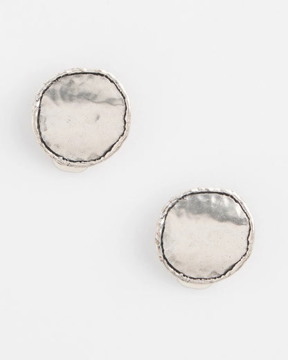 No Droop™ Silver Tone Clip-On Earrings - Chico's