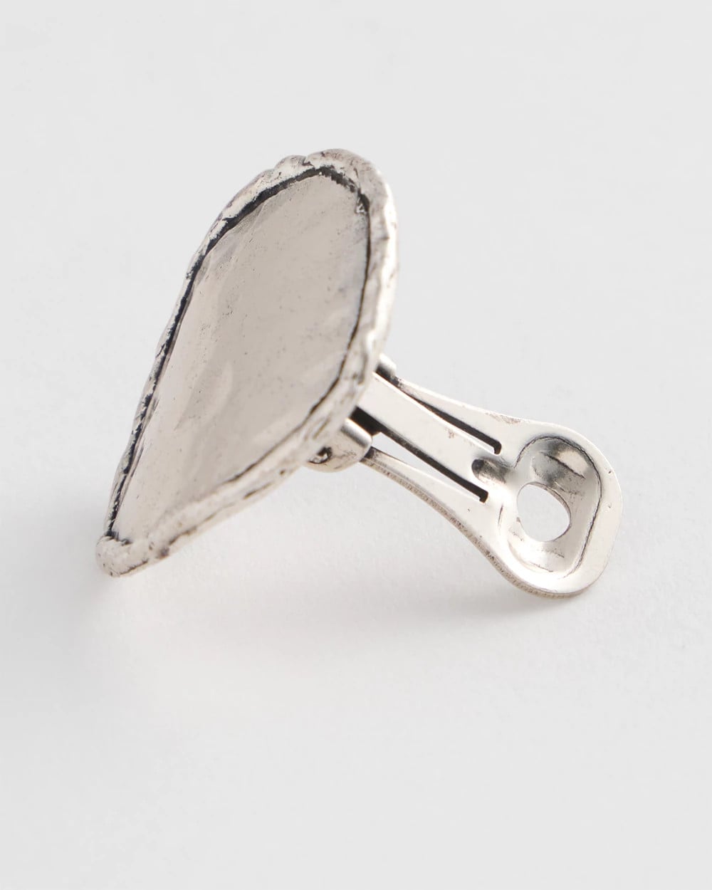 No Droop™ Silver Tone Clip-On Earrings - Chico's