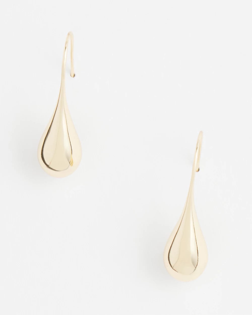 No Droop™ Gold Tone Teardrop Threader Earrings - Chico's