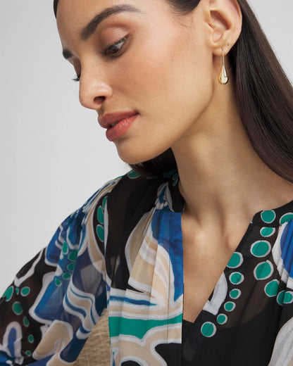 No Droop™ Gold Tone Teardrop Threader Earrings - Chico's