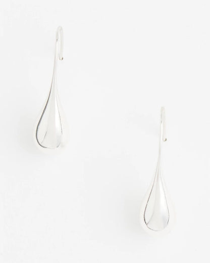 No Droop™ Silver Tone Teardrop Threader Earrings - Chico's