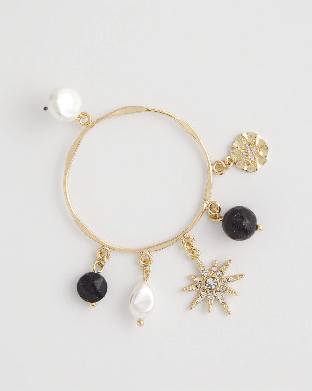 Starry Night Charm Hoop Earrings - Chico's