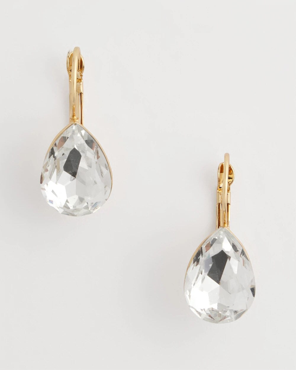 Crystal Gem Teardrop Earrings - Chico's