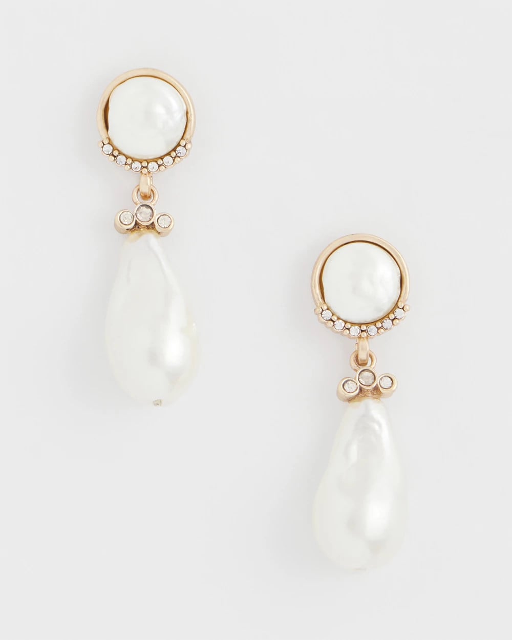 Faux Pearl Drop Earrings - Chico's
