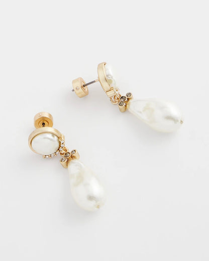 Faux Pearl Drop Earrings - Chico's