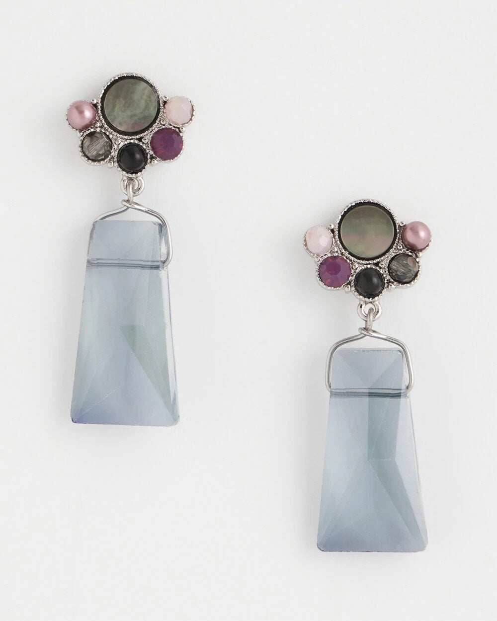 Multi Faceted Drop Earrings - Chico's