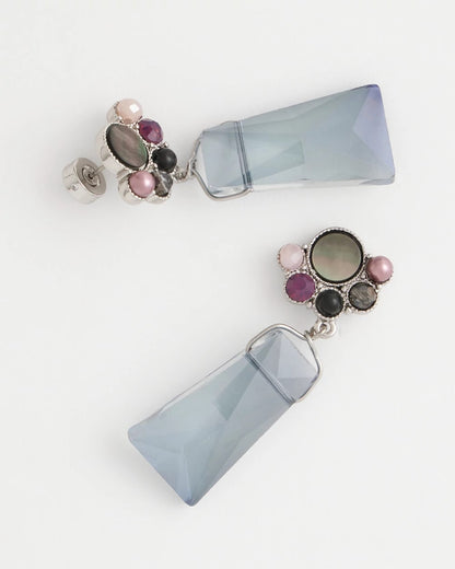Multi Faceted Drop Earrings - Chico's