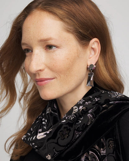 Multi Faceted Drop Earrings - Chico's