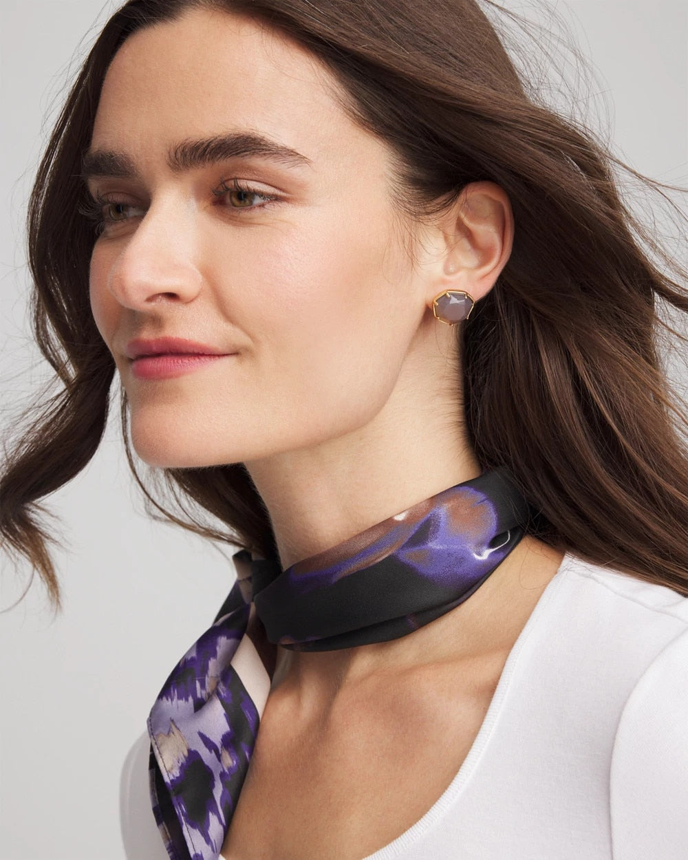 Agate Stone Stud Earrings - Chico's
