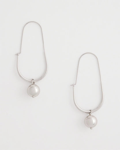 Silver Bead Threader Earrings - Chico's