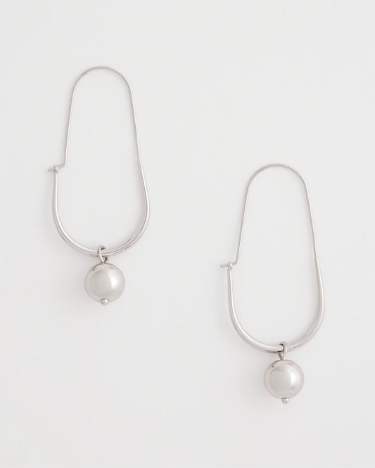 Silver Bead Threader Earrings - Chico's