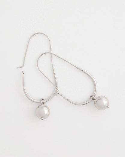 Silver Bead Threader Earrings - Chico's
