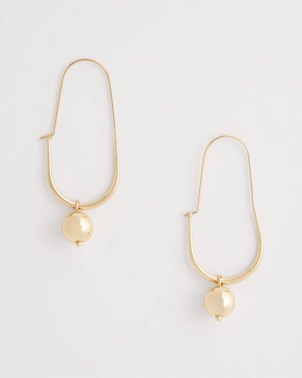 Gold Bead Threader Earrings - Chico's