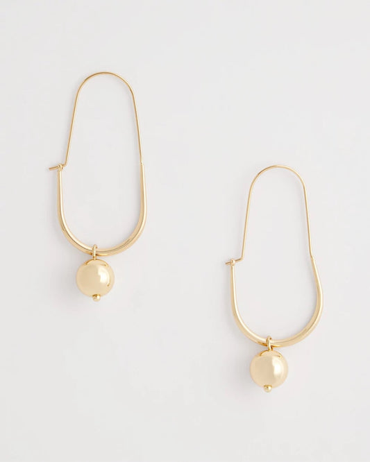 Gold Bead Threader Earrings - Chico's