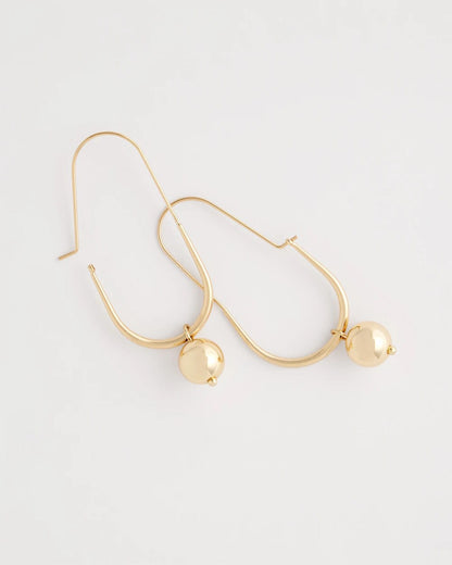 Gold Bead Threader Earrings - Chico's