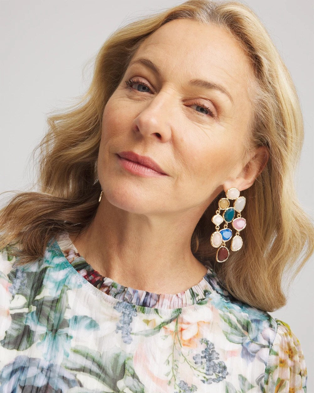 No Droop® Rainbow Resin Drop Earrings - Chico's