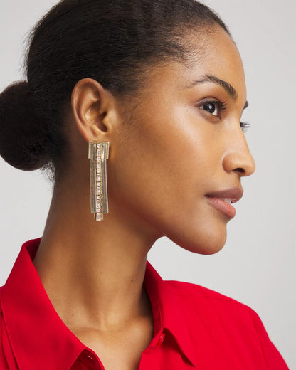 Snake Chain Linear Earrings - Chico's
