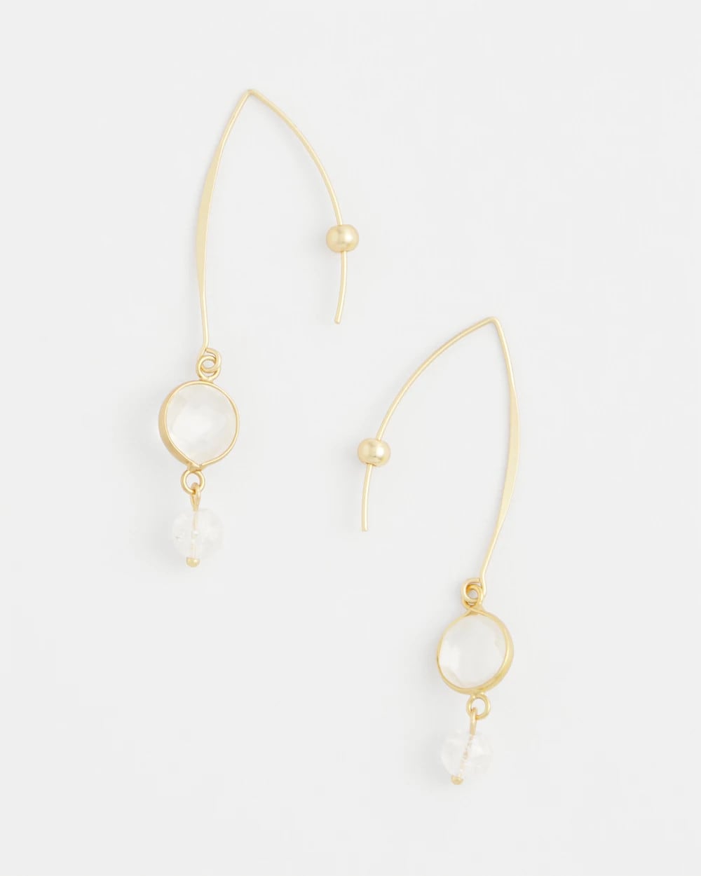 No Droop® Quartz Crystal Threader Earrings - Chico's
