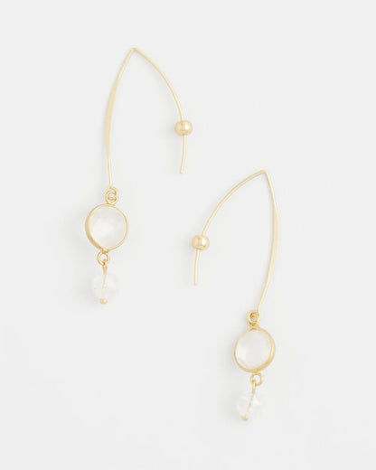 No Droop® Quartz Crystal Threader Earrings - Chico's