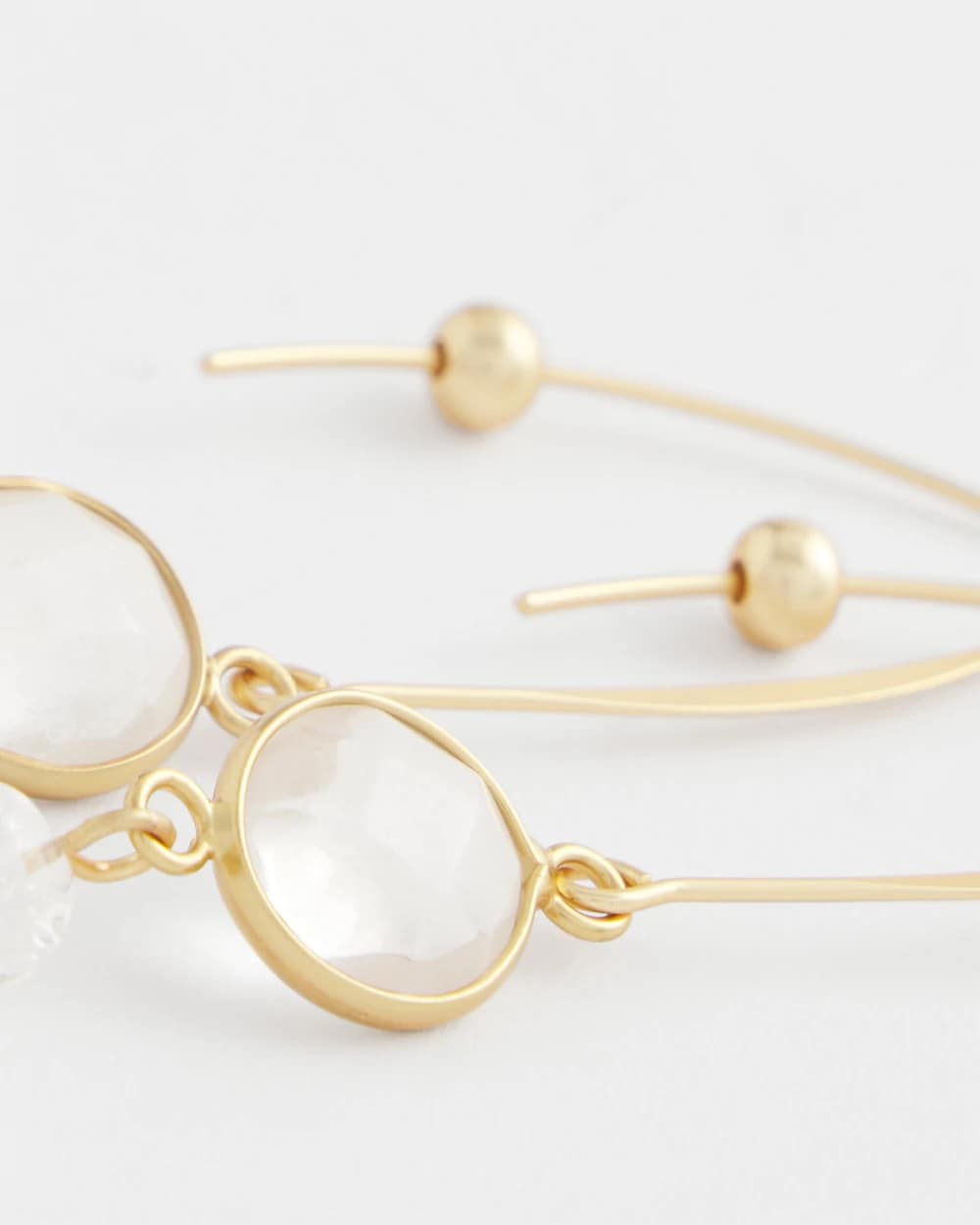 No Droop® Quartz Crystal Threader Earrings - Chico's