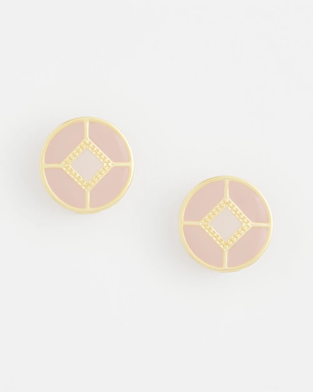 No Droop® Enamel Clip-On Earrings - Chico's