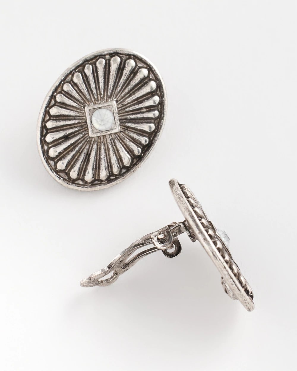 Medallion Clip-On Earrings - Chico's