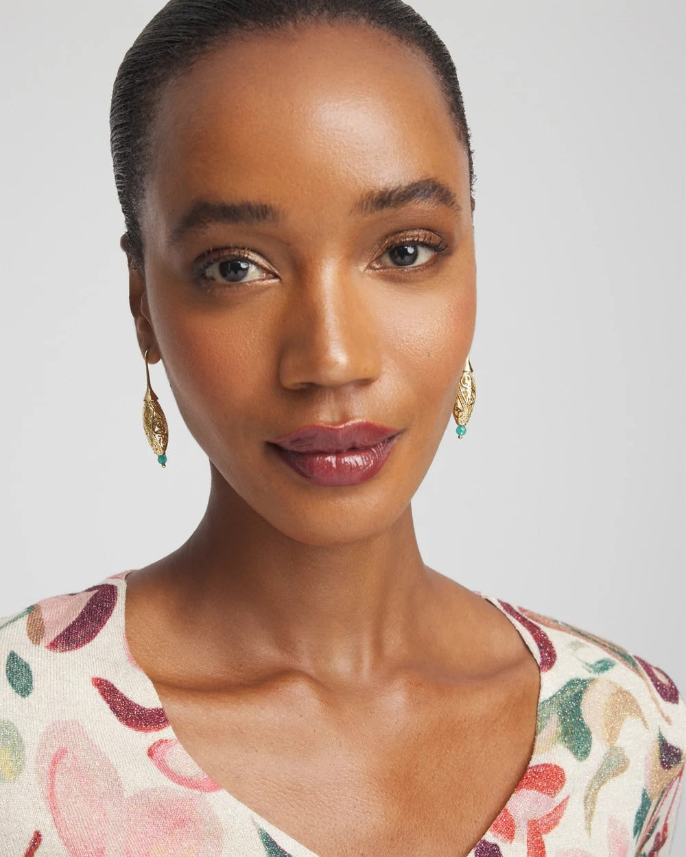Gold Lantern Drop Earrings - Chico's