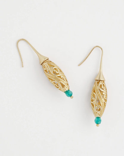 Gold Lantern Drop Earrings - Chico's