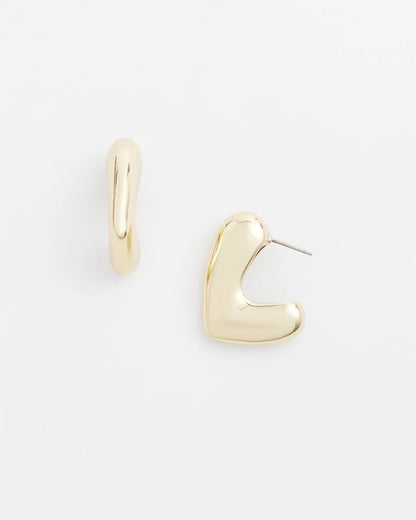 No Droop® Gold Tone Mini Hoops - Chico's
