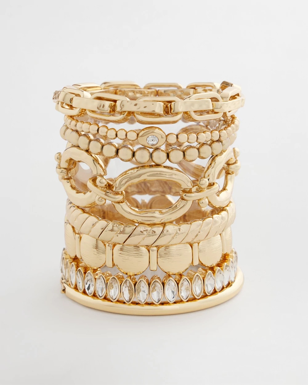 Textured Circle Stretch Bracelet - Chico's
