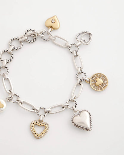 Heart Charm Bracelet - Chico's