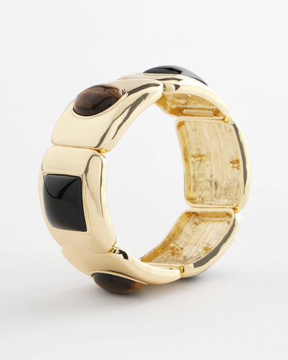 Neutral Gold Stretch Bracelet - Chico's