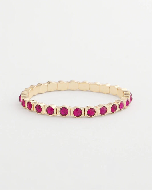 Small Faceted Stretch Bracelet - Chico's