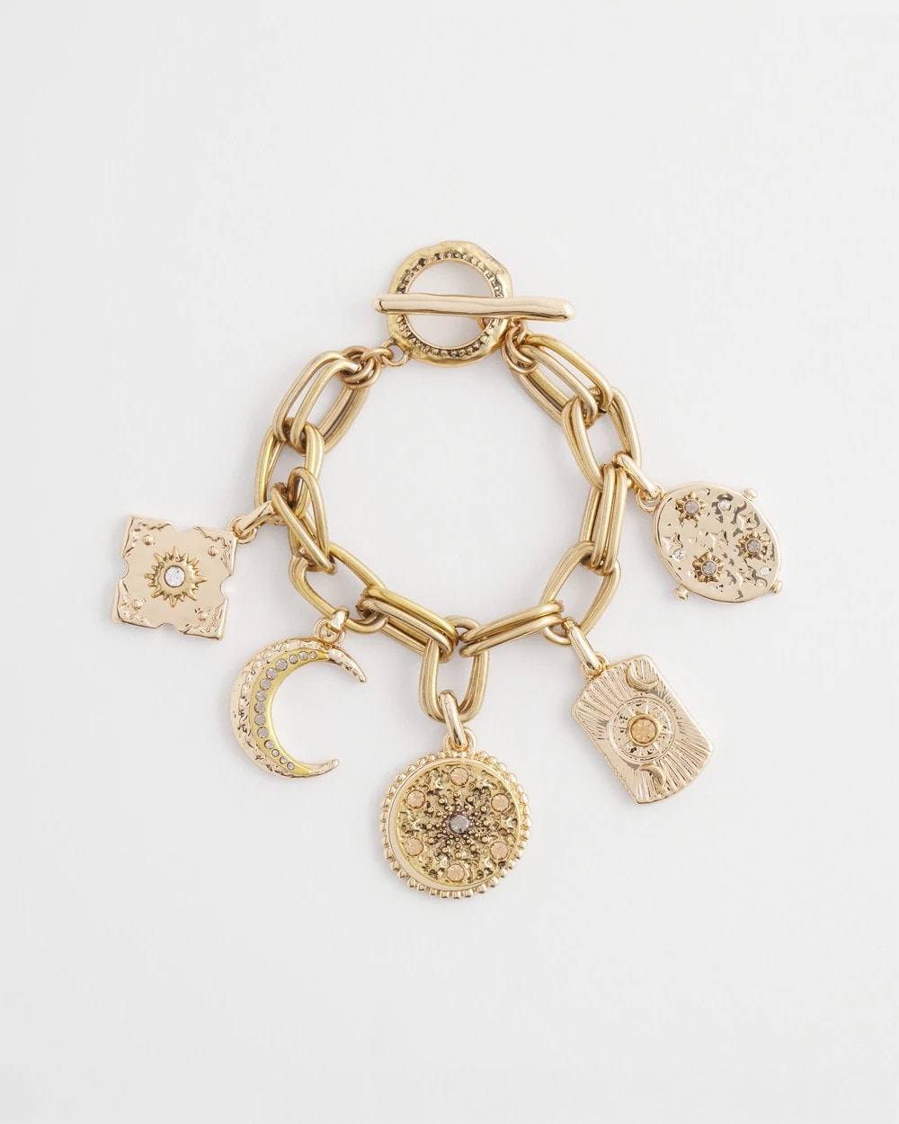 Gold Celestial Charm Bracelet - Chico's