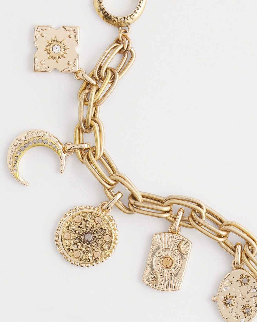 Gold Celestial Charm Bracelet - Chico's