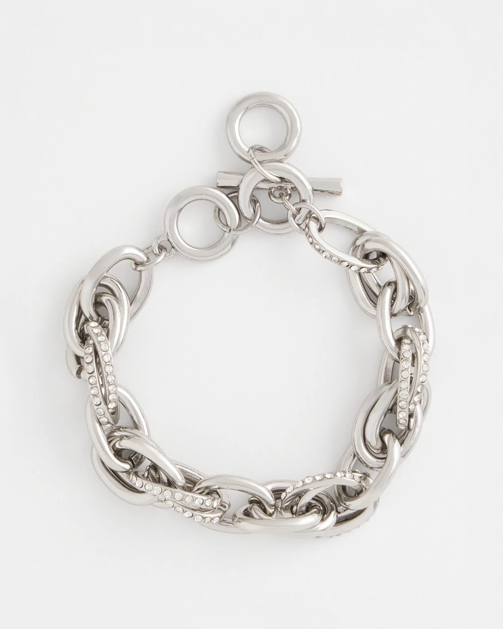Pave Link Toggle Bracelet - Chico's