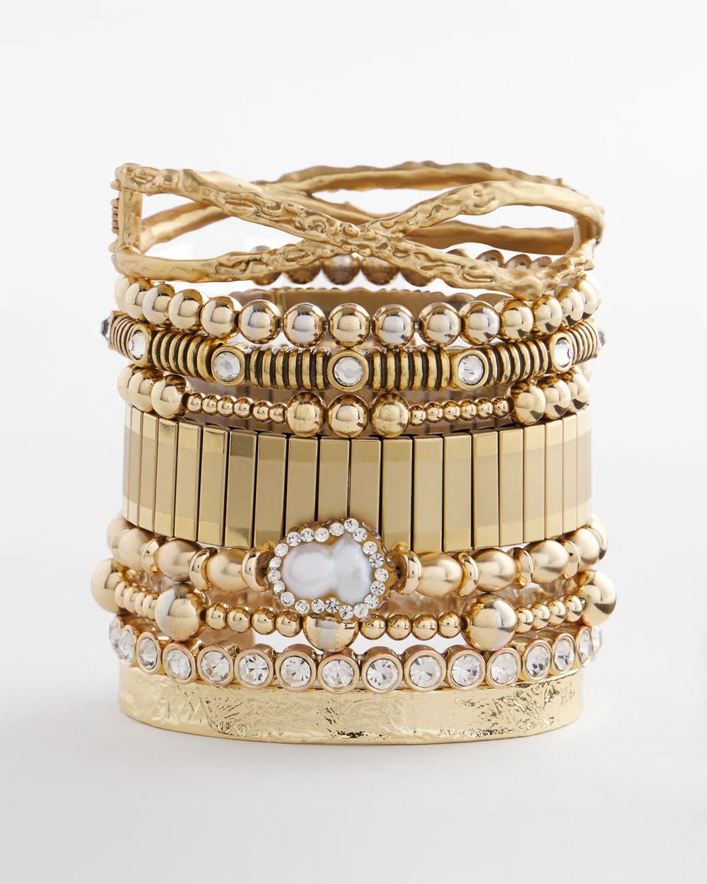 Goldtone Stretch Bracelet - Chico's