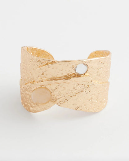 Molten Goldtone Cuff Bracelet - Chico's