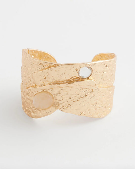 Molten Goldtone Cuff Bracelet - Chico's
