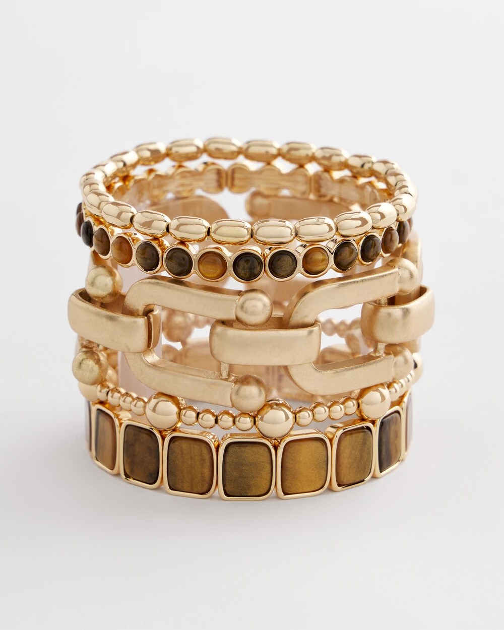 Neutral Square Stretch Bracelet - Chico's