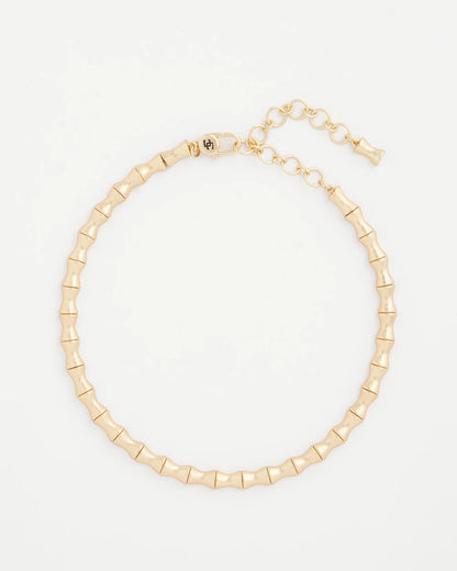 Golden Bamboo Collar Necklace - Chico's