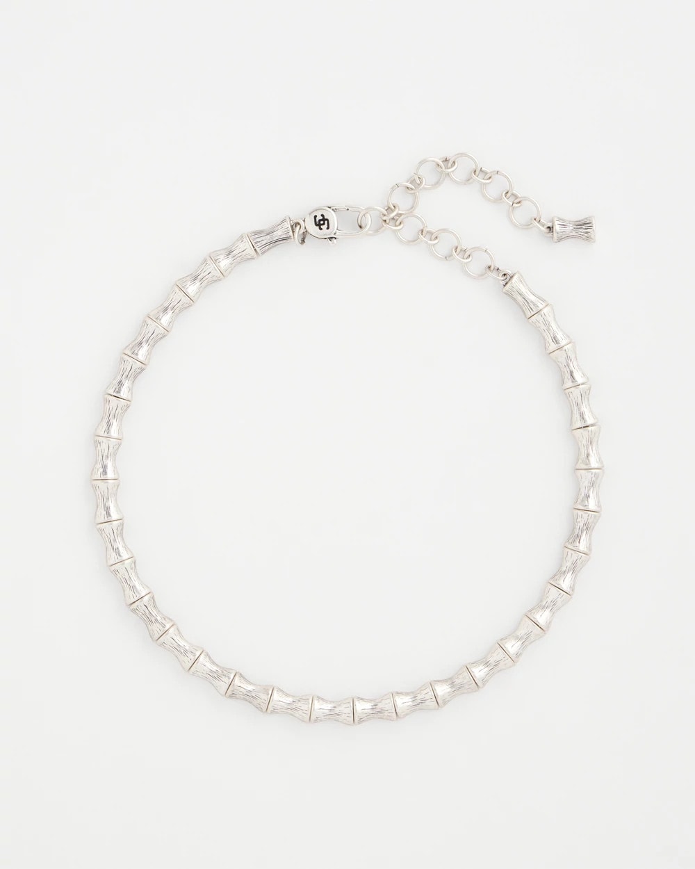 Silvertone Bamboo Collar Necklace - Chico's