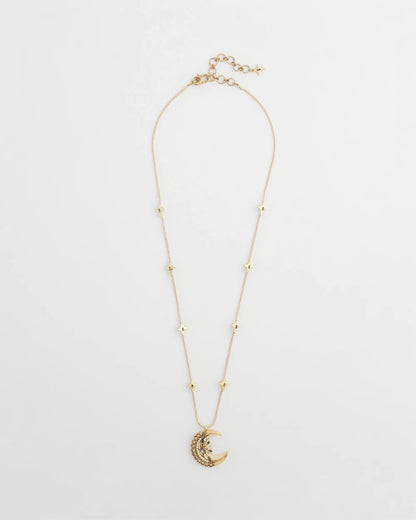 Gold Moon Pendant Necklace - Chico's