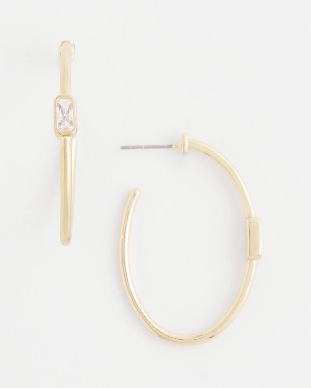 Gold Oval Hoop Earrings - Chico's