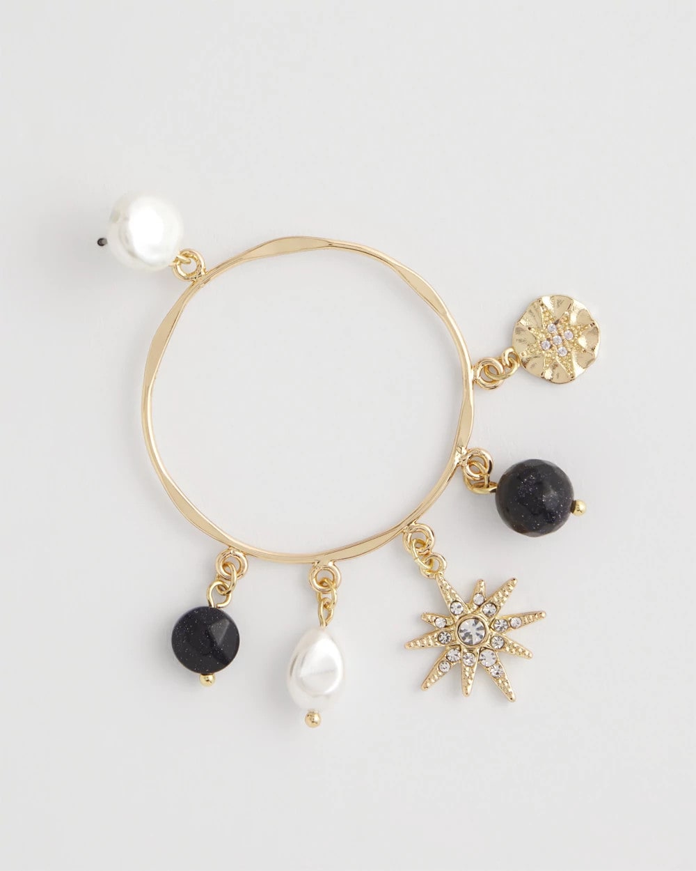 Starry Night Charm Hoop Earrings - Chico's