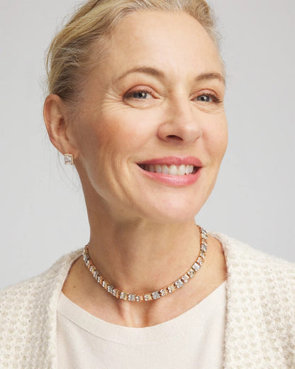Convertible Tri-Tone Short Necklace - Chico's