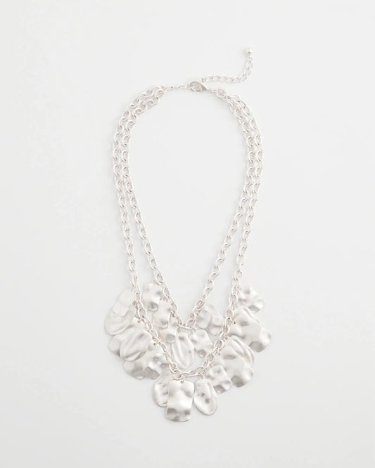Double Square Charm Pendant Necklace - Chico's