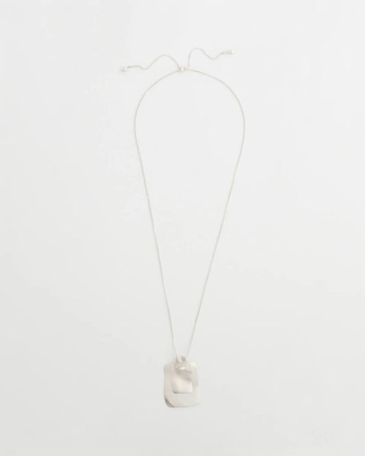 Adjustable Square Pendant Necklace - Chico's