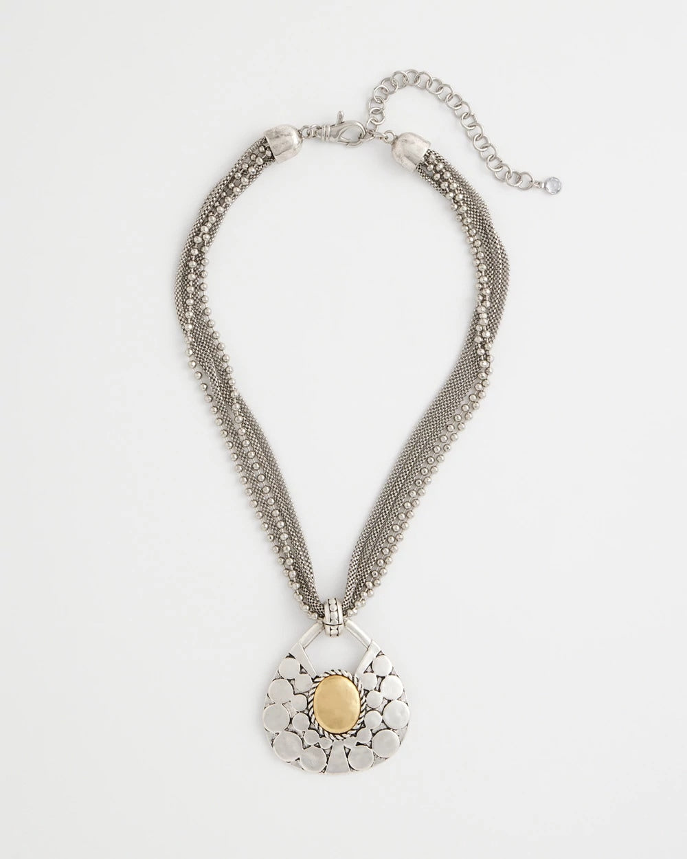 Island Metal Pendant Necklace - Chico's