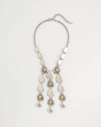 Island Metal Linear Necklace - Chico's